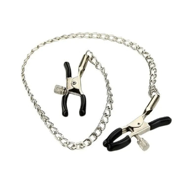 Scandals Classic Adjustable Nipple Clamps with Chain Clamps & Clips Scandals